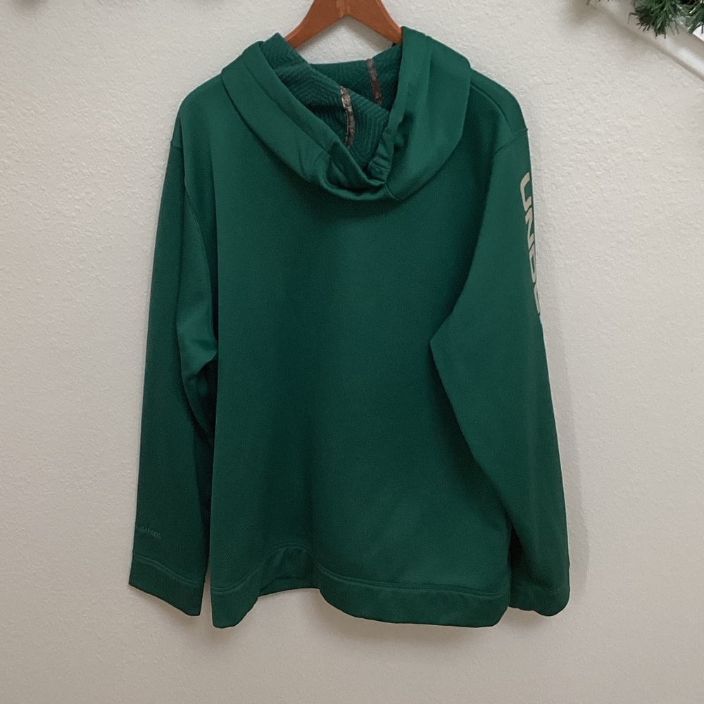 Under Armour Forest Green Zip-Up Hoodie - Picture 5 of 7